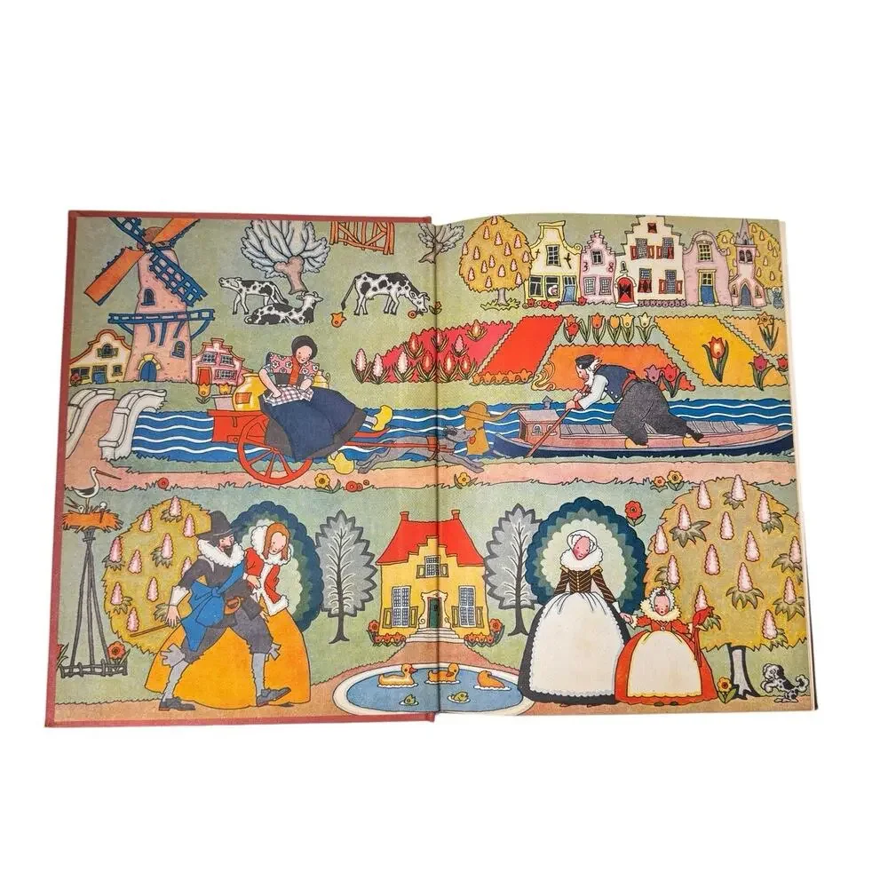 1926 Tales Told In Holland Illustrated Maud &‎ Miska Petersham 1948 print